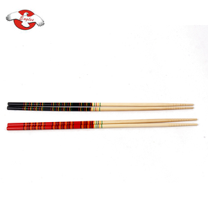Wholesale Bulk Cheap Prices Japanese Korean Style Printed <strong>Reusable</strong> Bamboo Wood <strong>Chopsticks</strong> - Product Image 6