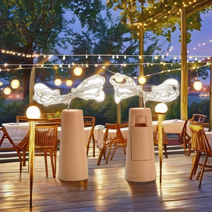 Ngoài trời năng lượng mặt trời Cổ Tích đèn LED chuỗi với nút chai 1m ấm trắng chai rượu vang dây đồng cho các bên giáng sinh Pin hoạt động - Product Image 3