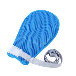 Guantes transpirables para retenimiento que evitan el deslizamiento, correas de fijación para muñecas para evitar autolesiones, y paneles interiores. - Product Image 2
