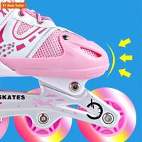Patins à roulettes professionnels Istaride pour enfants, durables, légers, imperméables, en alliage d'aluminium, roulements ABEC-9, toutes saisons