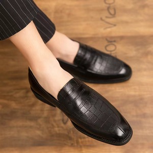 Chaussures d'été pour homme, mocassins noirs, chaussures habillées et richelieu, chaussures de luxe italiennes formelles pour hommes - Product Image 3