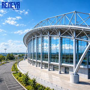 Edificio de Gimnasio con Estructura de Acero Moderna, Techo de Armadura Espacial, Pabellón Deportivo para Escuelas y Centros Deportivos - Product Image 1