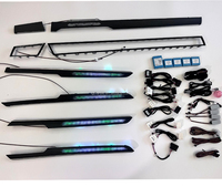 Kit d'éclairage d'ambiance intérieur Autowellus CC B8 2017+ pour 30 couleurs, contrôle par écran, bande LED RGB, mode symphonie