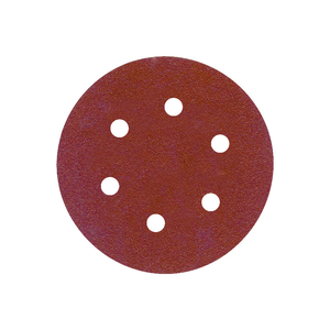 5-Inch Silica Carbide <strong>and</strong> Aluminum Oxide Gold Sanding Disc 8-Hole <strong>Hook</strong> <strong>and</strong> <strong>Loop</strong> Abrasive Sandpaper with Paper Liner - Product Image 3
