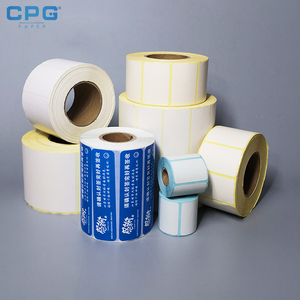 Permanent 4x4 Inch Direct Thermal Labels Sharp QR Printing Carton Identification Thermal Barcode Labels - Product Image 1