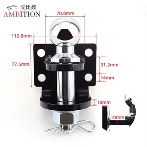 AMBITION Adaptateur de remorquage multifonction pour remorque, accessoires de traction, connecteur de boule pour camping-car et tracteur - Product Image 5