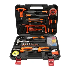 MYAITOOL electrical tool kit general household hand tool kit with plastic combo kit power tools toolbox storage case