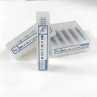 Herramienta de microperforación de carburo de tungsteno sólido personalizada de 2 mm a 10 mm, barra de perforación de acabado para orificios pequeños para torno CNC suizo