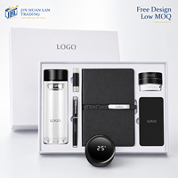 Set Mug Kaca Dinding Ganda Mewah Terbaru: Payung + Botol Kaca Kristal + Notebook + Flash Drive USB + Pulpen + Speaker + Power Bank