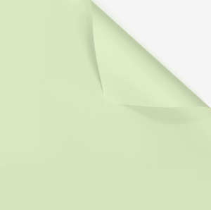 Papel de embalaje mate de plástico impermeable de color verde sólido y elegante para envolver flores, papel para flores, embalaje floral para regalos. - Product Image 1