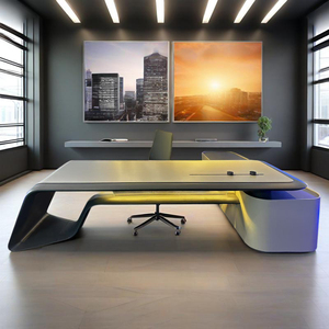 Escritorio ejecutivo de diseño de gama alta, jefe de escritorio, gerente general, escritorio, muebles de oficina - Product Image 1