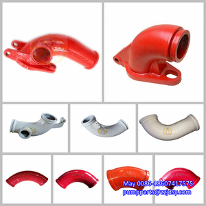 Coude de coulée pour pompes à <span class=keywords><strong>béton</strong></span> Équipements de <span class=keywords><strong>béton</strong></span> projeté Coude réducteur à 90 degrés HD5 "-HD4" - Product Image 3