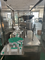 Ligne de production automatique de lavage, séchage, remplissage, bouchage et étiquetage de flacons pour solutions injectables stériles, projet clé en main GMP