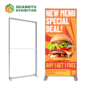 Caja de luz de fondo Led de tamaño personalizado, soporte de pared de tela de iluminación, exposición de publicidad, tensión de aluminio, caja de luz 80*200 - Product Image 5