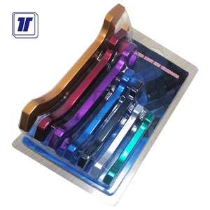 Kit di Alta Prestazione in Alluminio Anodizzato, Set di 7 Pezzi con Terminali per Tubi a Doppia Estremità e Chiavi a Bussola OEM AN3-AN20 <span class=keywords><strong>Imperial</strong></span> - Product Image 3