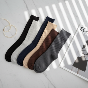 <span class=keywords><strong>Calcetines</strong></span> de oficina de vestido informal de alta calidad para <span class=keywords><strong>hombre</strong></span>, agujas dobles, algodón mercerizado, tobillo fino, <span class=keywords><strong>verano</strong></span>, negocios formales, hechos a mano - Product Image 2