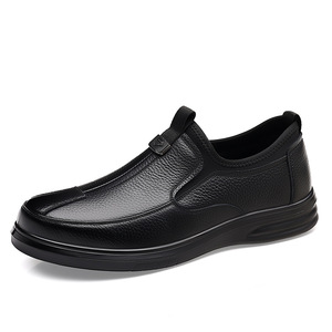 Mocasines de Piel Vacuna para Hombre, Punta Redonda, Suela de Goma, Entresuela de EVA, Forro de Malla, Zapatos para Caminar para Todas las Estaciones - Product Image 5