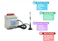 Compteur d'énergie intelligent sans fil Acrel ADW300/C triphasé, compteur d'énergie numérique kWh IoT haute précision
