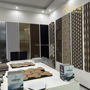 <span class=keywords><strong>Pannello</strong></span> Acustico in Legno <span class=keywords><strong>MDF</strong></span> 23*23 Pollici, Fonoassorbente Premium, Prezzo di Fabbrica, per Isolamento Acustico - Product Image 6