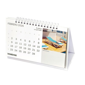 Impression de calendriers de table promotionnels personnalisés pour entreprises, calendriers mensuels illustrés - Product Image 1