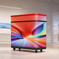 Mesa de DJ con Pantalla LED a Todo Color P2.5 P1.86, Forma Personalizable, Barra LED, Mesa de DJ con Brillo de 600cd