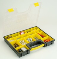 MEIJIA-Boîte à outils en plastique multifonctionnelle durable pour achat en ligne, kit d'outils 420x335x62mm avec poignée, MJ-2045 facile à transporter
