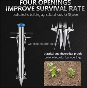 Dispositif <span class=keywords><strong>de</strong></span> plantation <span class=keywords><strong>de</strong></span> semis agricole manuel multifonctionnel épaissi, pour la plantation <span class=keywords><strong>de</strong></span> semis et le semis <span class=keywords><strong>de</strong></span> légumes - Product Image 3