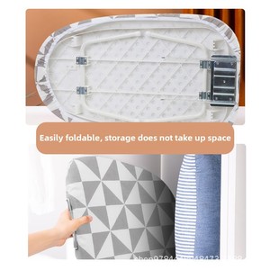 Plancha de Ropa Portátil Plegable de Plástico, Mini Plancha de Escritorio Multifuncional, Perchero para Ropa, Uso en Espacios Pequeños - Product Image 6