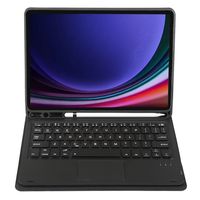 Casing Keyboard Nirkabel Magnetik dengan Touchpad untuk Samsung Galaxy Tab S10 FE/S9 FE 10.9 inci/S9 11 inci SM-X710 X716B SM-X510 SM-X516