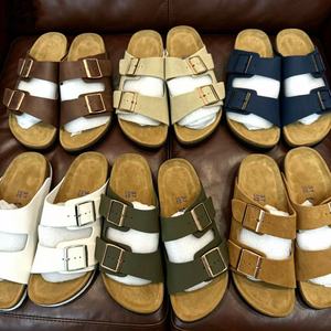 Mules sabots Boston à talon plat en cuir de vachette, doublure en cuir véritable, chaussures souples <span class=keywords><strong>Arizona</strong></span>, motif uni, <span class=keywords><strong>EVA</strong></span>, été automne hiver - Product Image 4