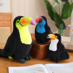 Offerta Speciale - Peluche - Compagno di Consolazione - Giocattolo in Peluche Ultra Morbido 20 cm 4 Colori Assortiti <span class=keywords><strong>Tucano</strong></span> Realistico - Product Image 3