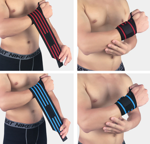<span class=keywords><strong>Muñequera</strong></span> para fitness, muñequeras para levantamiento de pesas, muñequeras para gimnasio, muñequeras deportivas de alta resistencia - Product Image 6