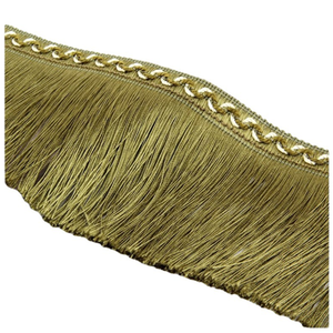 Franges en polyester de 12,5 cm, 5 pouces, dentelle à franges, garnitures pour rideaux, abat-jour de mariage, accessoires textiles pour la maison - Product Image 1