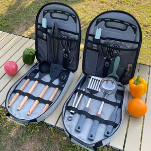 New Product Portable <b>Camping</b> <b>Kitchen</b> Tools Outdoor <b>Camping</b> Utensils Organizer Cutlery Travel Set <b>Camping</b> Hiking Accessories - Product Image 1