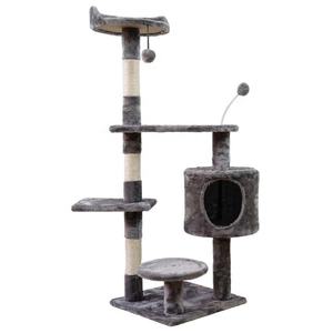 Árbol rascador para gatos sencillo y grande, torre rascadora para gatos, condominio para gatos - Product Image 1