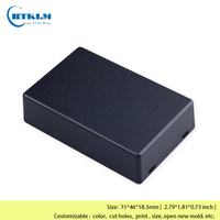 Boîtier en plastique 71*46*18.5mm Boîtier électronique Boîtier électrique en plastique Boîte en plastique ABS Boîtier de projet Petit boîtier de jonction DIY