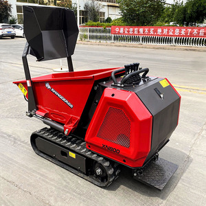 China Großhandel Mini-Raupendumper 0,6 Tonnen 0,8 Tonnen Kleiner Kipper für europäische Baustellen - Product Image 3