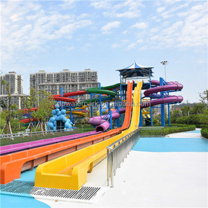 Công Viên Nước Giải Trí Ride Thương Mại Ngoài Trời Miễn Phí Fall Bể Bơi <span class=keywords><strong>Slides</strong></span> Sợi Thủy Tinh Nước <span class=keywords><strong>Slides</strong></span> Ống Để Bán - Product Image 4