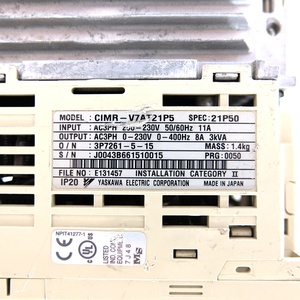 Variador de Frecuencia Industrial Original Cimr-v7at21p5 en Stock - Product Image 5