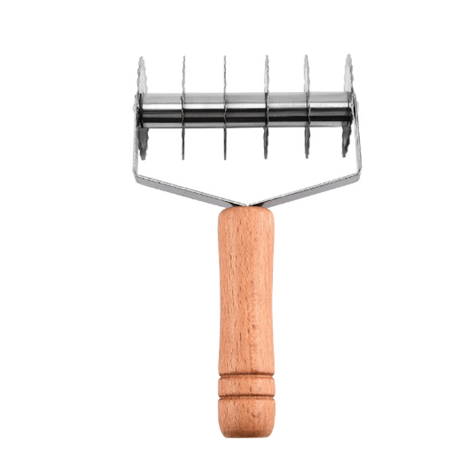 Argent + bois Style A (acier inoxydable)