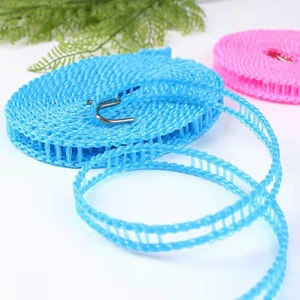Nylon Anti-Slip Windproof Outdoor Travel Clothesline with Thickened Colored Bag and Quilted Fence <b>Drying</b> Line - Product Image 3