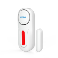 Sensor Alarm Pintu dan Jendela 4-Zona Putih dengan Magnet Kuat dan Visibilitas Tinggi, Terlaris, Dikendalikan Jarak Jauh, Peringatan Terbuka