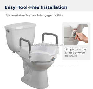 Aid Adjustable Support Safety Non Slip Commode <strong>Chair</strong> Durable Use <strong>Chair</strong> <strong>Mobility</strong> Care Medical Portable Shower Bedside - Product Image 5