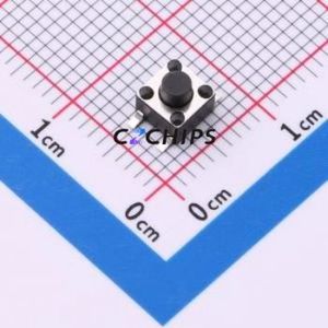 SMG-02T-H038A0 Tactile Switch SMD-4P,4.5x4.5mm Switch Single Pole Single Throw Round Button 2.5N 4.5mm - Product Image 1