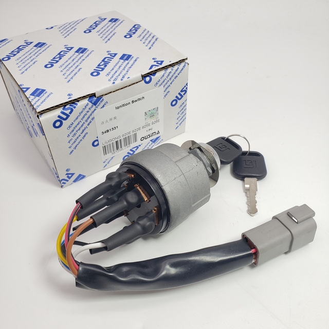 OUSIMA Excavator Machinery Parts 34B1331 Ignition Switch for LIUGONG 920E 922E 925E 926E