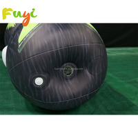 Vente directe d'usine, ballon gonflable étanche personnalisé avec éclairage LED couleur pleine pour la décoration de fête ou d'événement