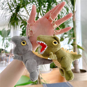 Vente en gros Grand jouet créatif en peluche dragon <span class=keywords><strong>tyrannosaure</strong></span> Rex de couleur bonbon, poupée dinosaure porte-clés en peluche cadeau pour enfants - Product Image 4