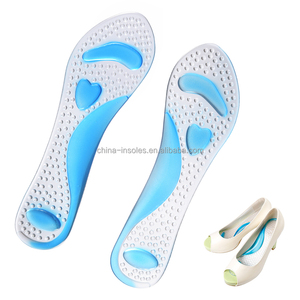 Solette per Tacchi Alti all'Ingrosso, Ortesi Plantare per <span class=keywords><strong>Dolore</strong></span> <span class=keywords><strong>al</strong></span> <span class=keywords><strong>Tallone</strong></span> e Arco Plantare, Soletta in Gel 3/4 - Product Image 3