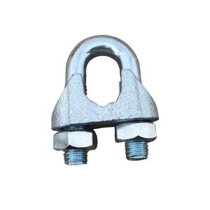 Precio de Fábrica: Abrazaderas de Acero Maleable Galvanizado DIN741 de 6mm para Cables de Elevación - Product Image 4
