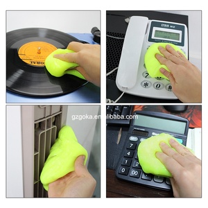 Gel nettoyant <span class=keywords><strong>magique</strong></span> multi-usages, gel collant pour voiture/clavier, élimination de <span class=keywords><strong>la</strong></span> poussière des fissures, gel nettoyant slime - Product Image 5